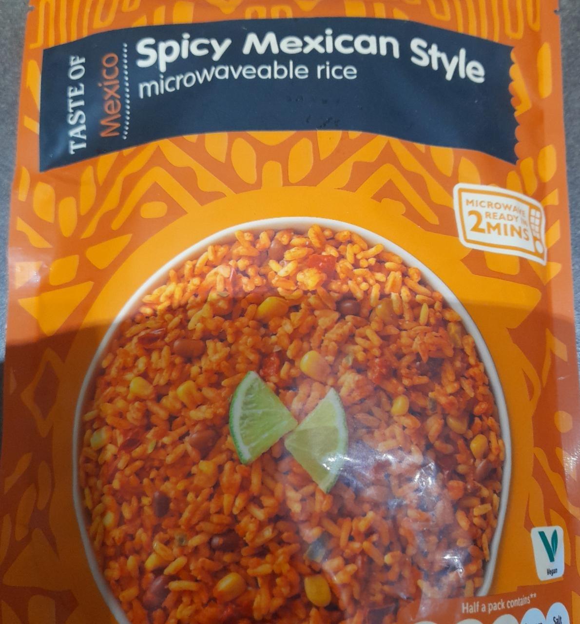 Fotografie - Spicy Mexican Style microwaveable rice Taste of Mexico