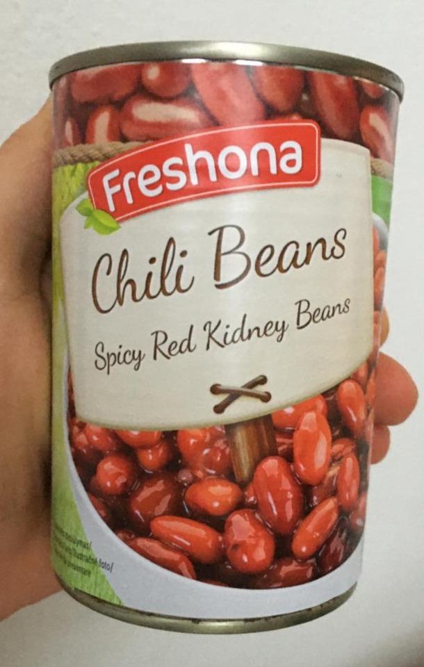 Fotografie - Chili Beans Spicy Red Kidney Beans Freshona