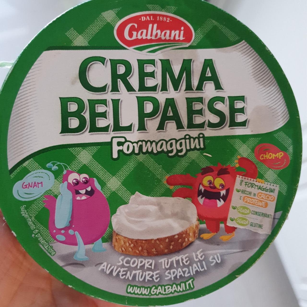 Fotografie - Crema Belpaese formaggini Galbani