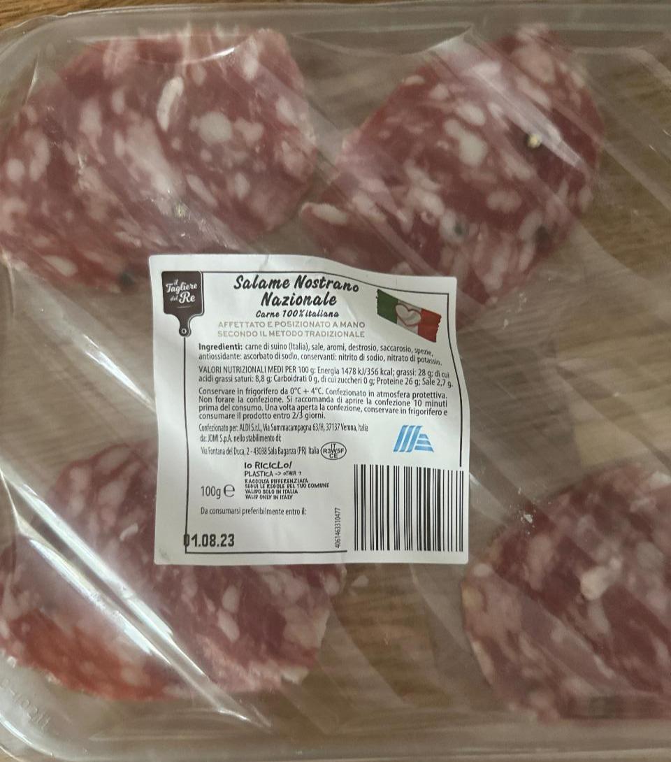 Fotografie - Salame Nostrano Nazionale Aldi