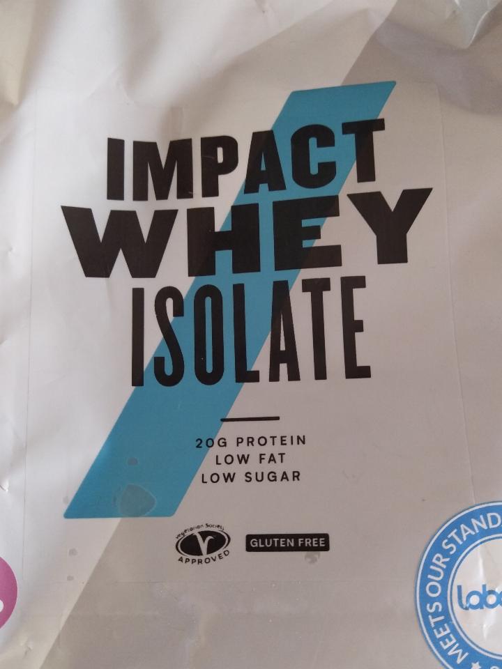 Fotografie - My Protein Impact whey Isolate Rocky Road