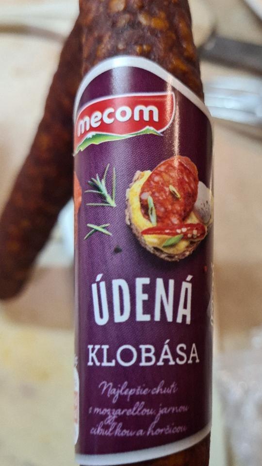 Fotografie - údená klobása Mecom