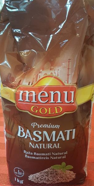 Fotografie - Menu Gold Basmati natural