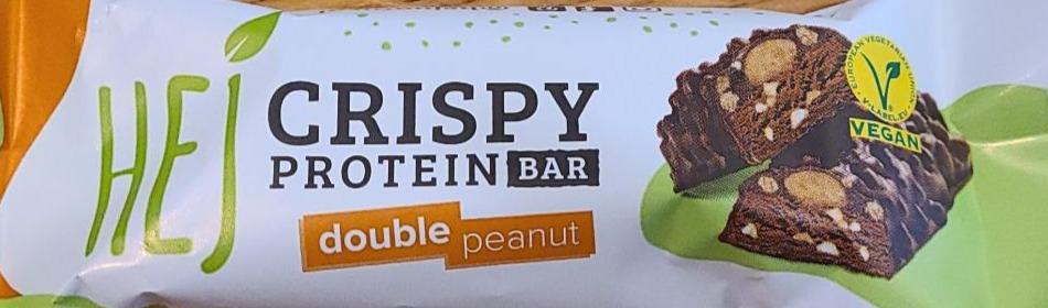 Fotografie - Crispy Protein Bar Double Peanut Hej