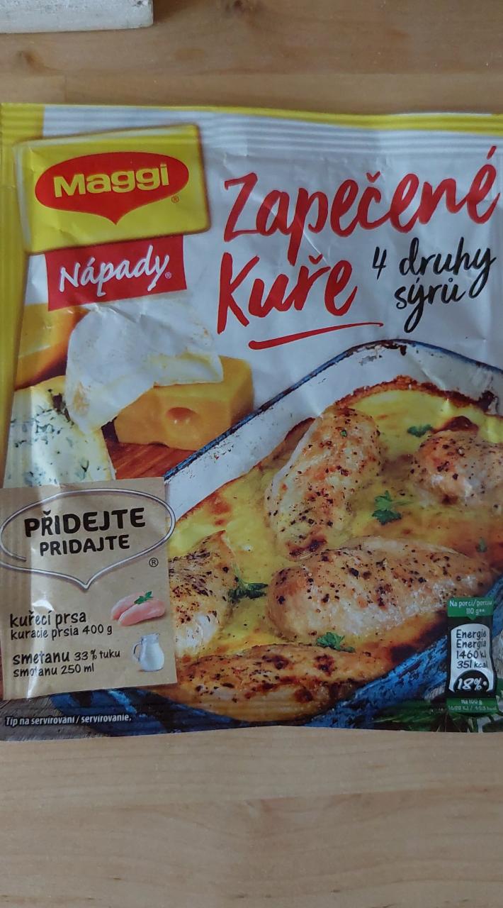 Fotografie - Zapečené kuře 4 druhy sýrů Maggi nápady