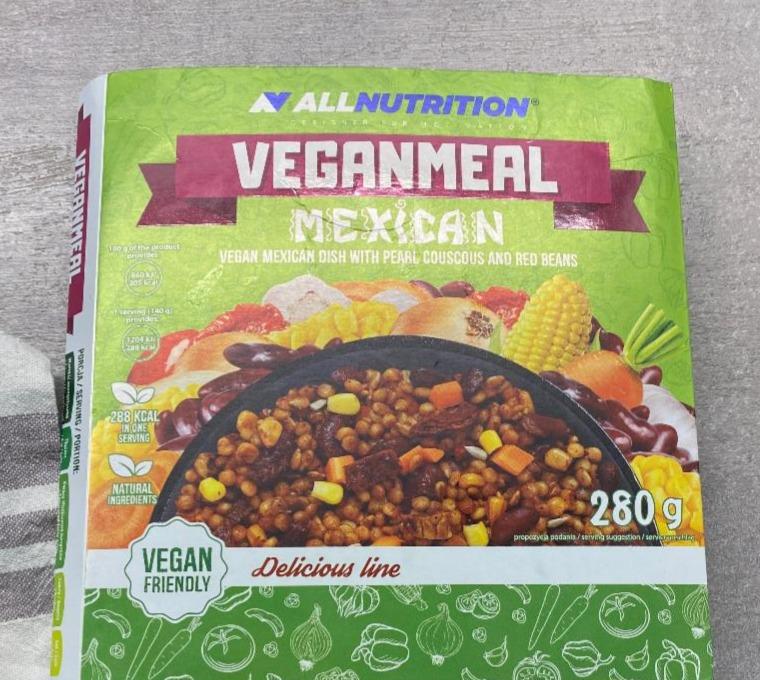 Fotografie - veganmeal mexican allnutrition