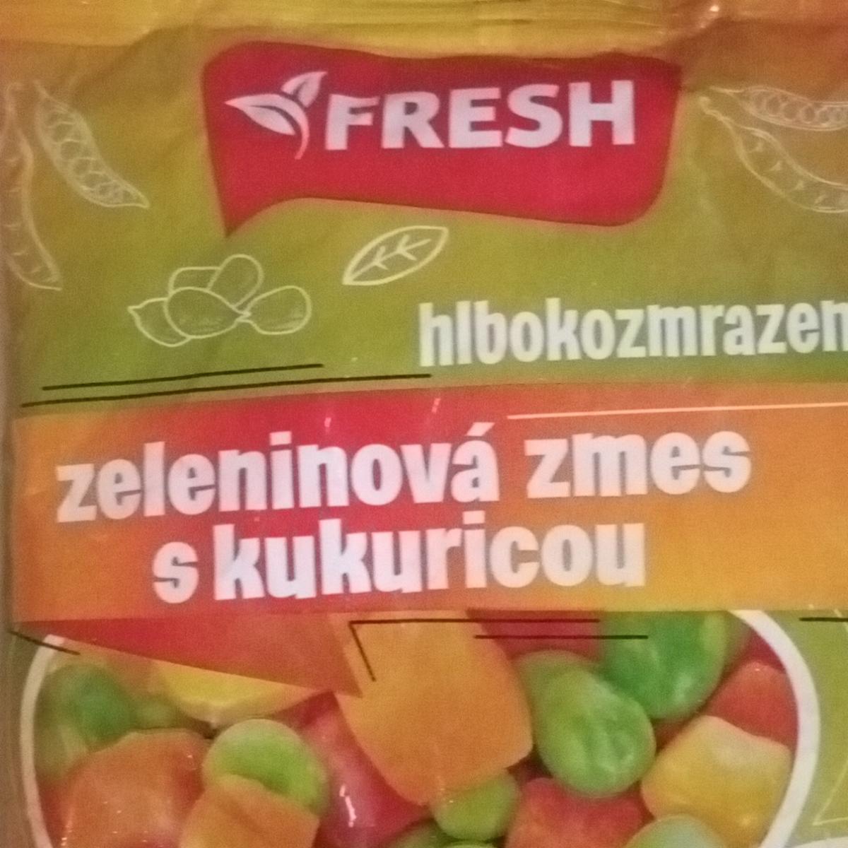 Fotografie - Hlbokozmrazená zeleninová zmes s kukuricou FRESH