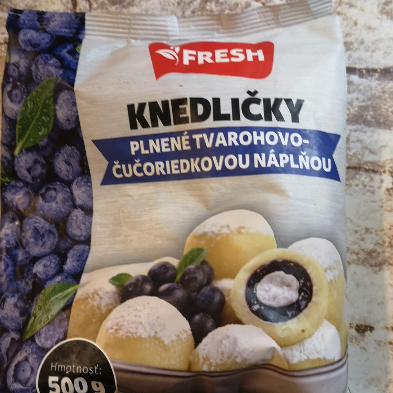 Fotografie - Knedličky plnené tvarohovo-čučoriedkovou náplňou Fresh