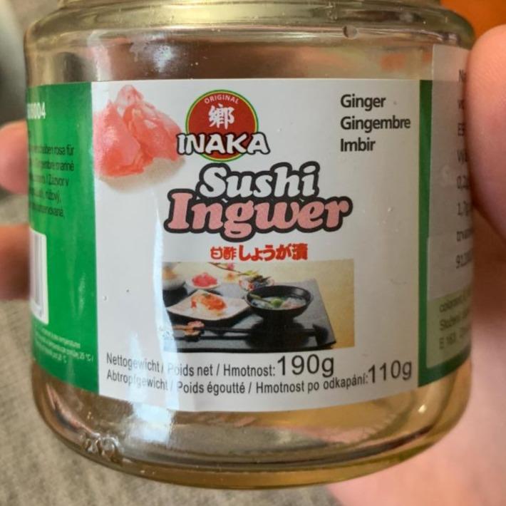 Fotografie - Sushi ingwer Inaka