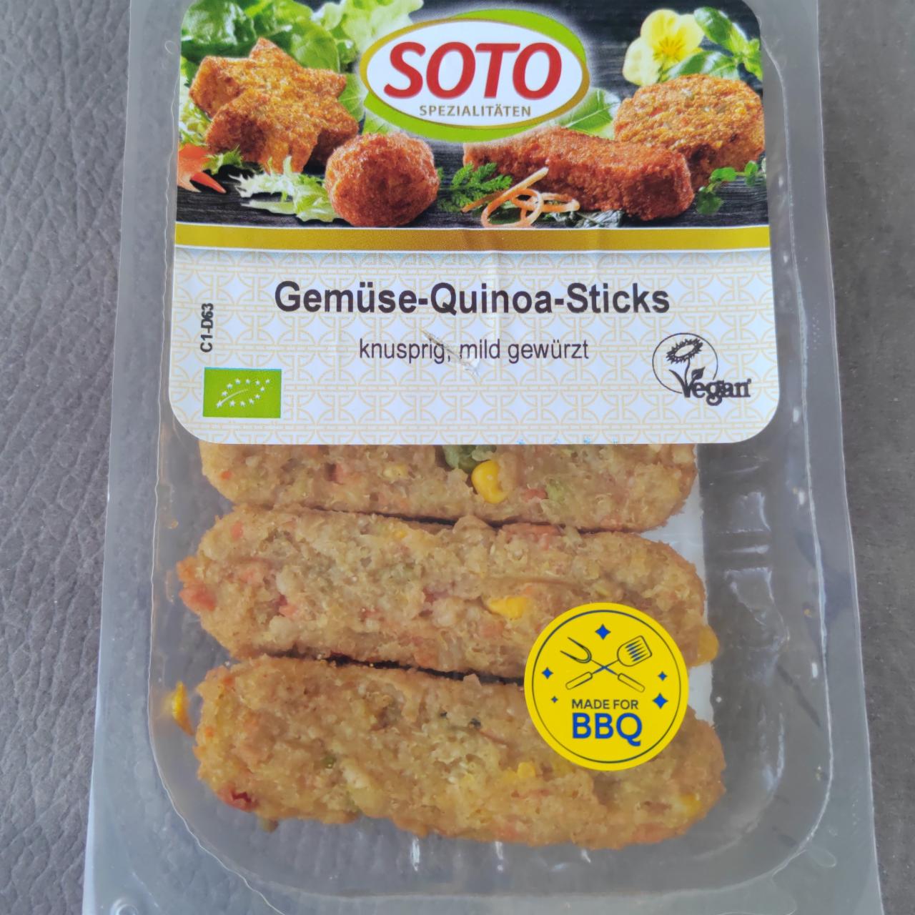 Fotografie - Gemüse-Quinoa-Sticks Soto