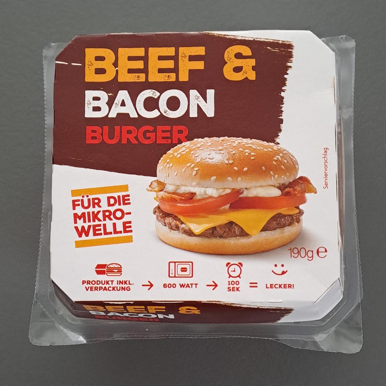 Fotografie - Beef & Bacon Burger