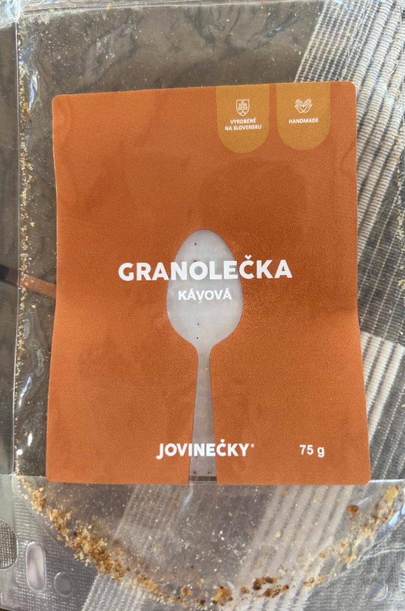 Fotografie - Granolečka kávová Jovinečky