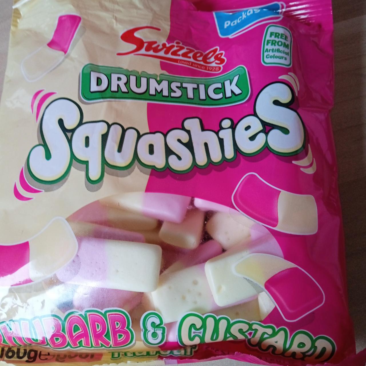 Fotografie - Drumstick Squashies Rhubarb & Custard Flavour Swizzels