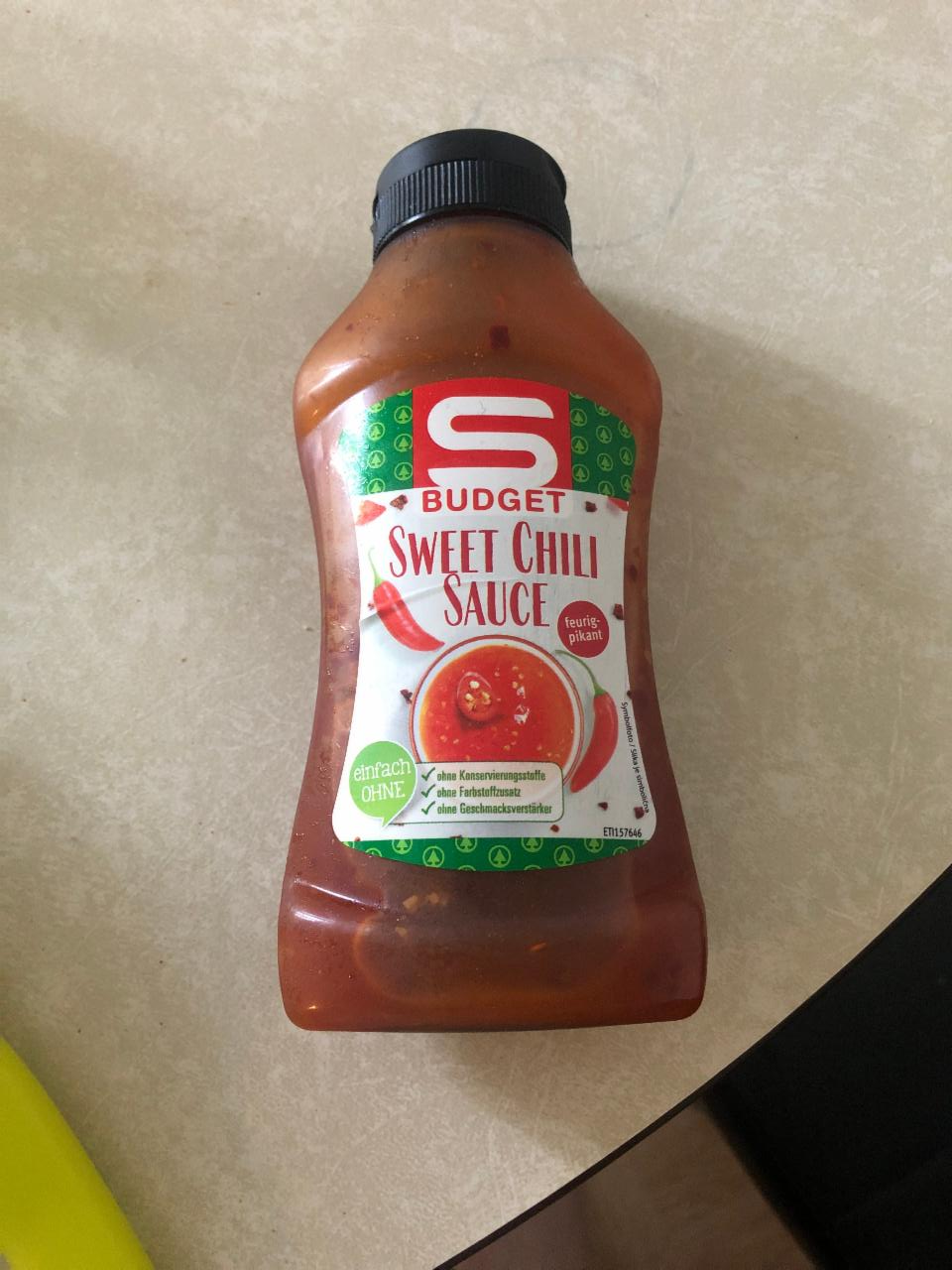 Fotografie - sweet chilli sauce S Budget