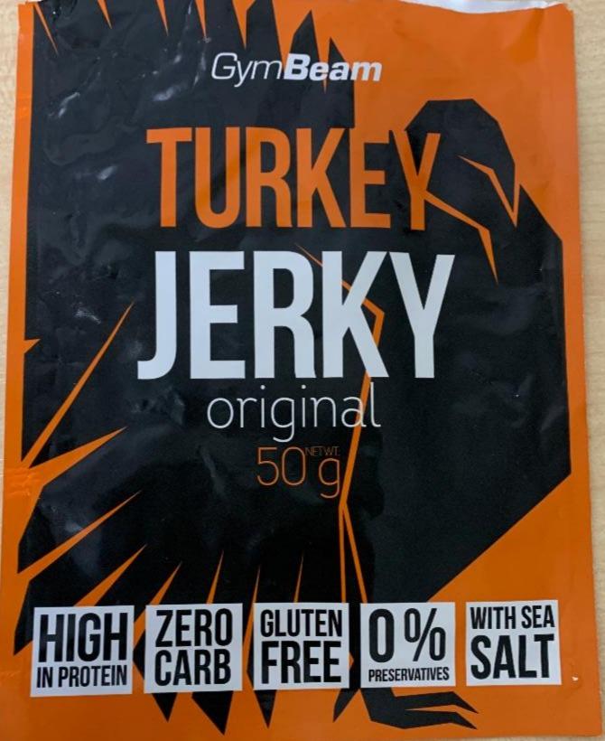 Fotografie - Turkey Jerky Original GymBeam