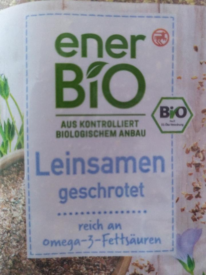 Fotografie - Leinsamen geschrotet EnerBio Rossmann