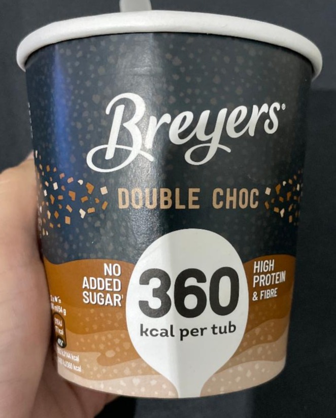 Fotografie - Breyers Double choc 360 kcal