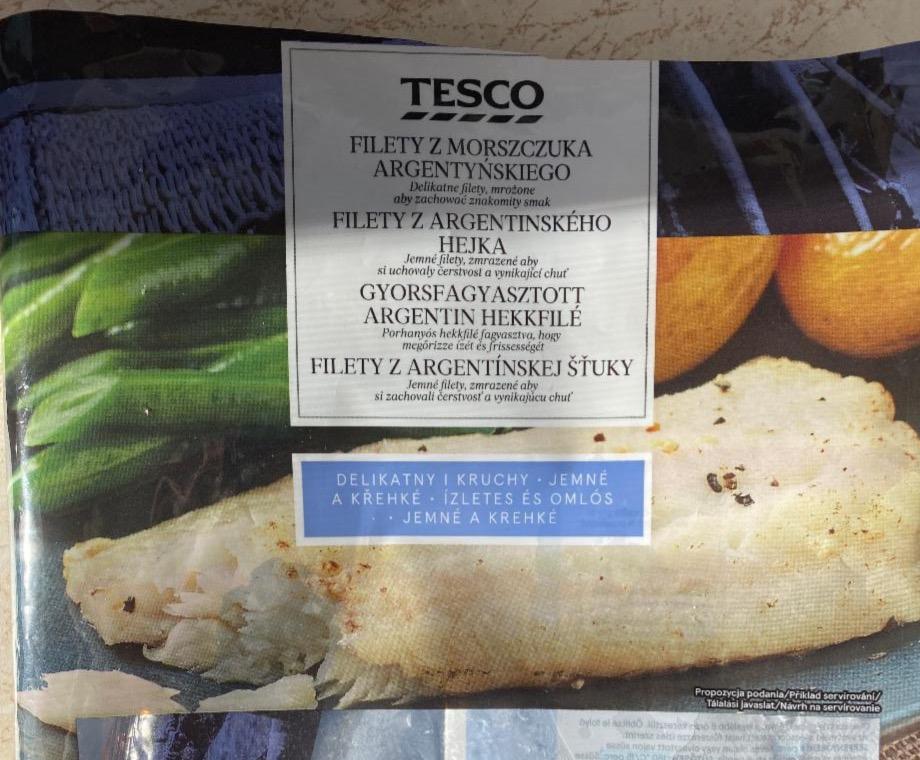 Fotografie - Filety z argentinskeho hejka Tesco