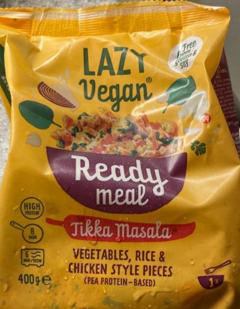 Fotografie - Tikka Masala Ready meal Lazy Vegan