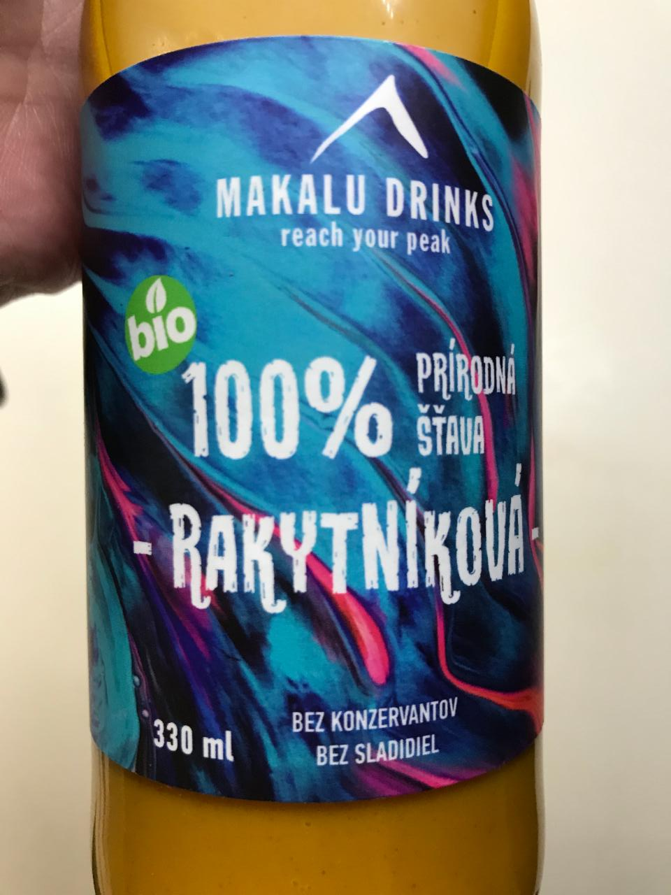 Fotografie - 100% Rakytníková šťava Makalu Drinks