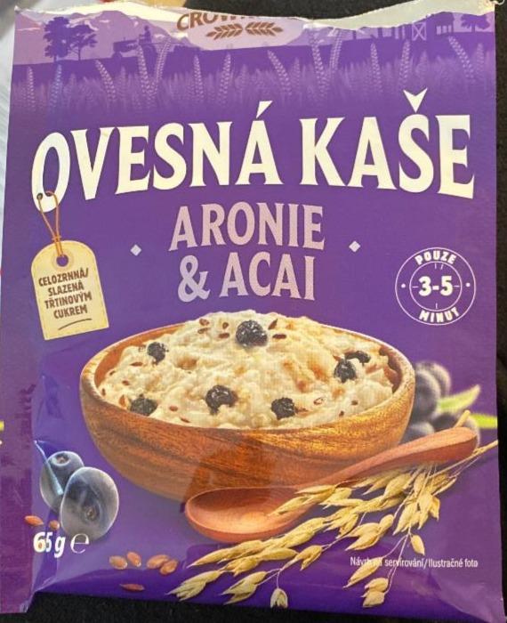 Fotografie - Ovesná kaše aronie acai Crownfield