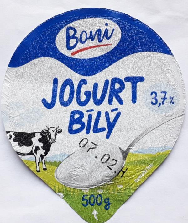 Fotografie - Boni jogurt biely 3,9% tuku