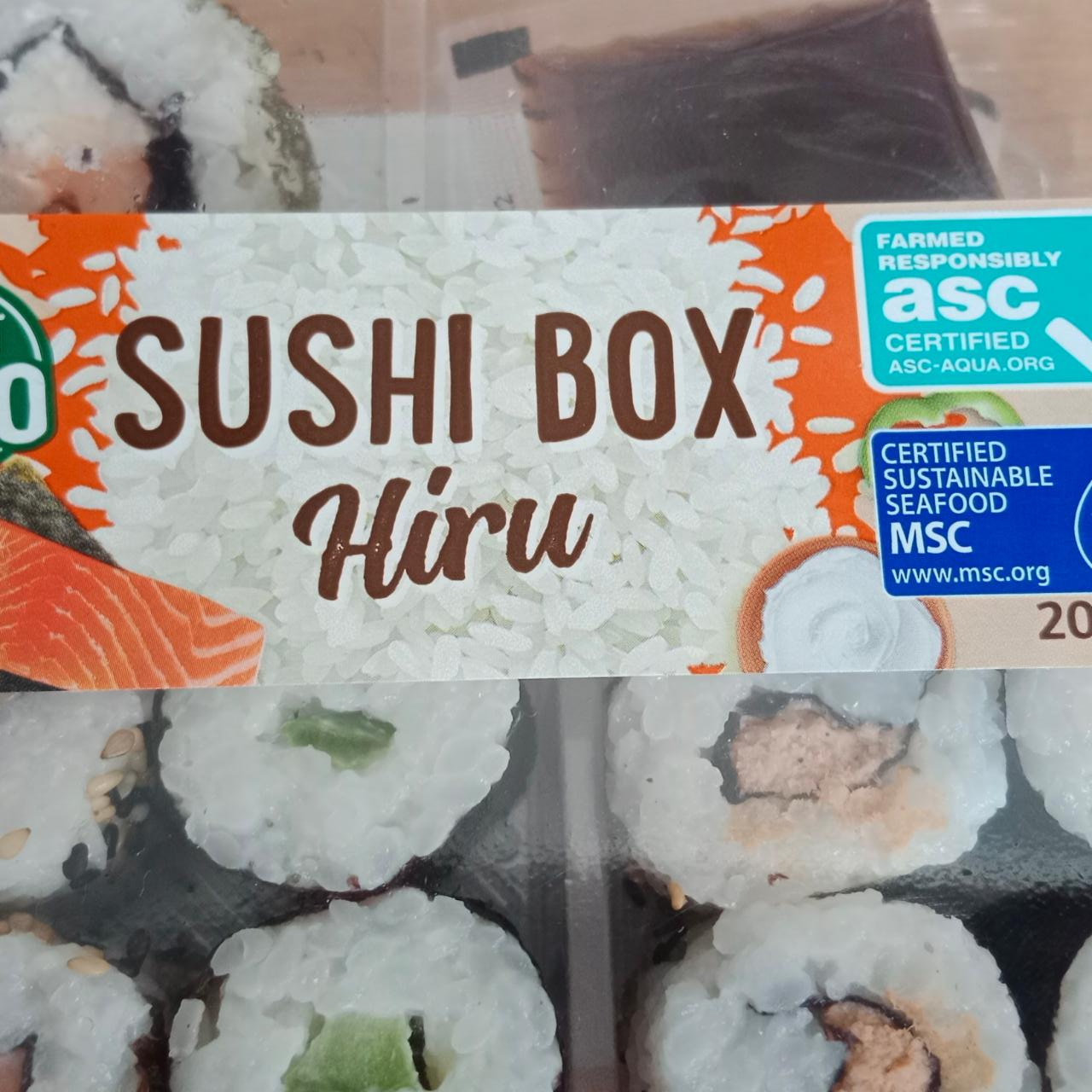 Fotografie - sushi box hiru