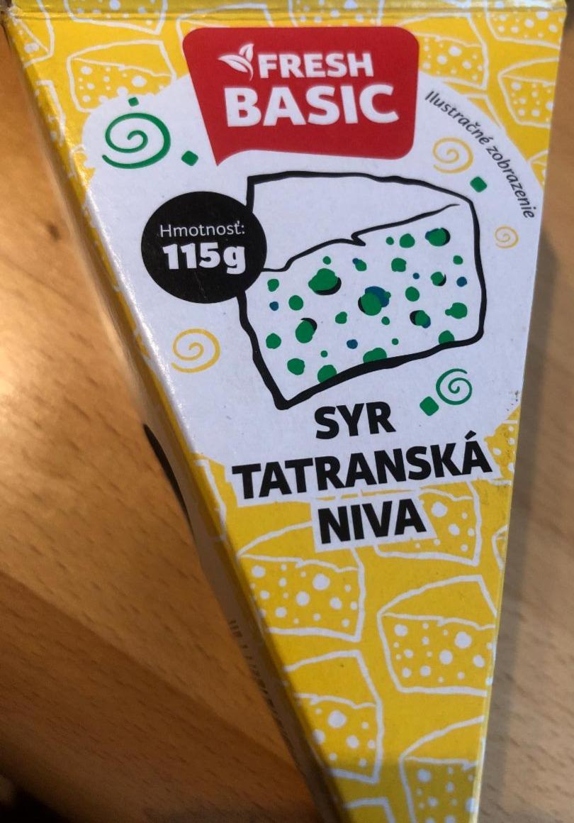 Fotografie - syr tatranská niva fresh