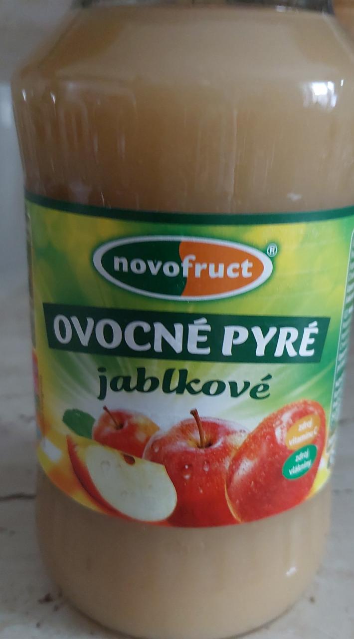 Fotografie - Ovocné pyré jablkové Novofruct