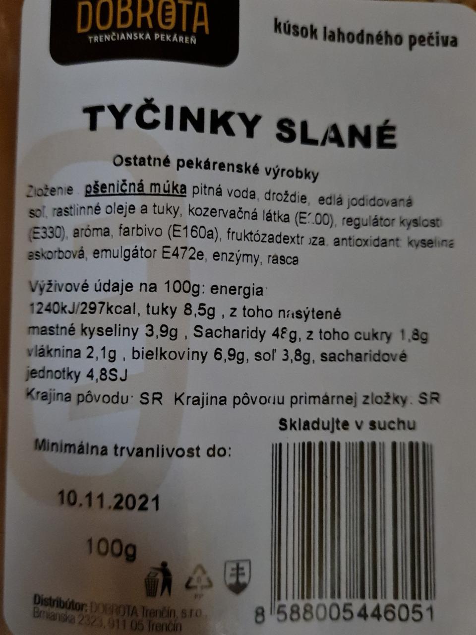 Fotografie - Tyčinky slané Dobrota