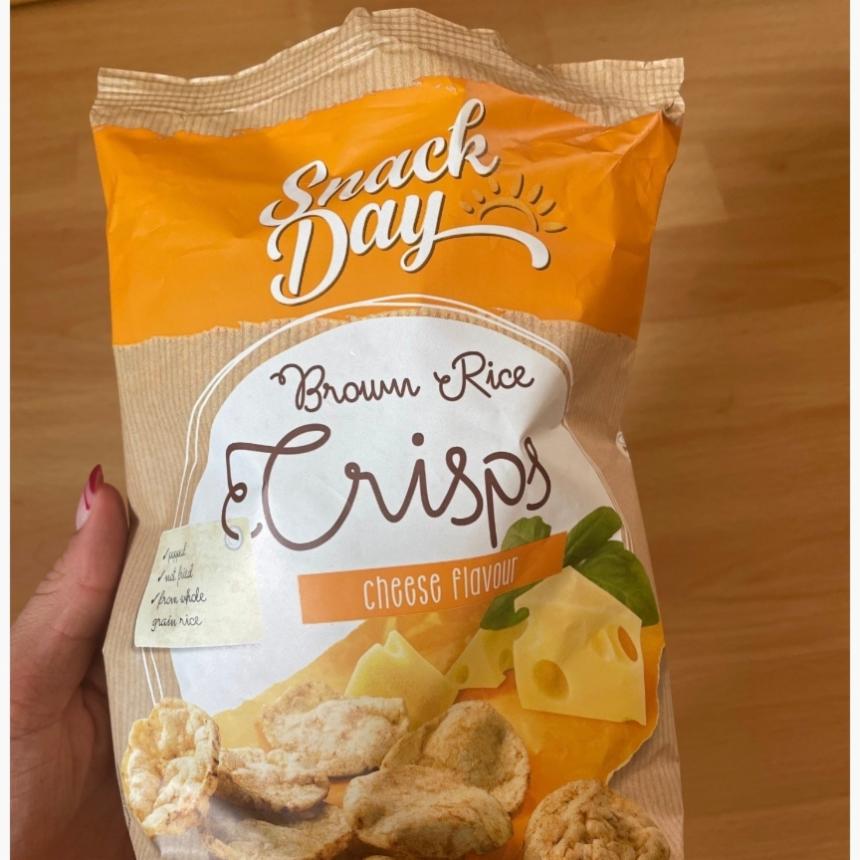 Fotografie - Brown Rice Crisps cheese flavour Snack Day