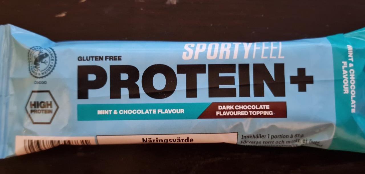 Fotografie - Protein+ Mint & Chocolate flavour SportyFeel