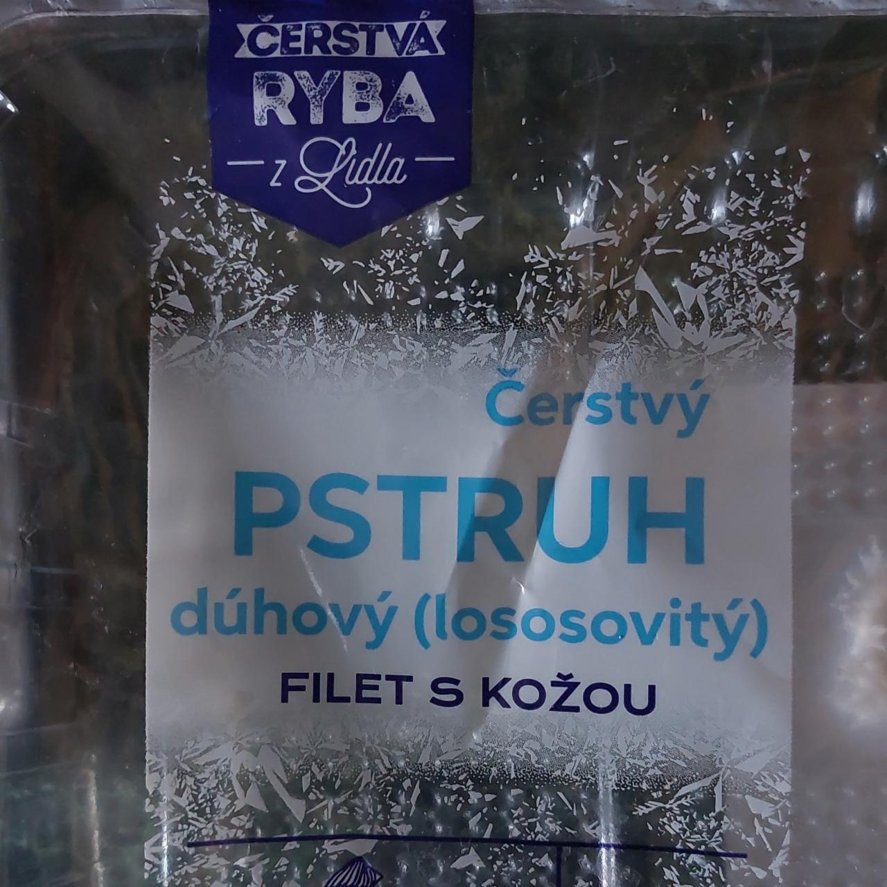 Fotografie - Čerstvý pstruh dúhový (lososovitý) Filet s kožou