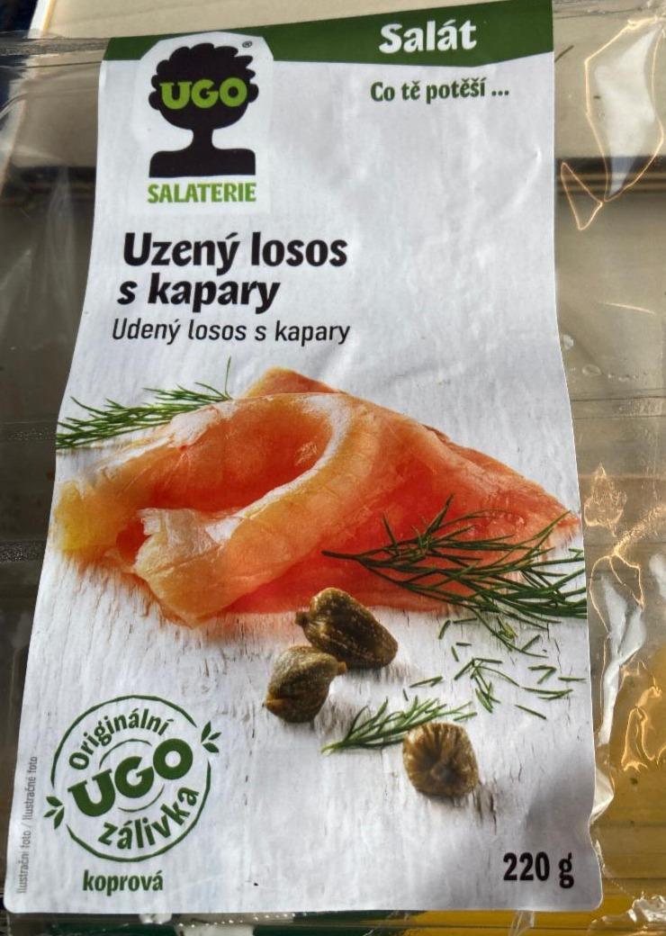 Fotografie - Uzený losos s kapary Ugo