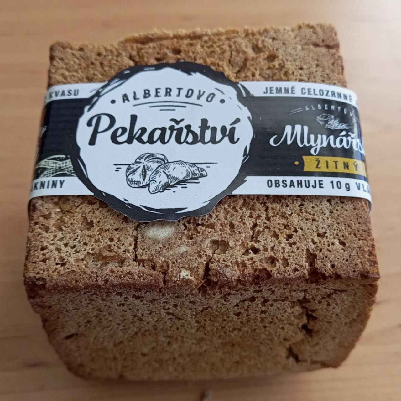 Fotografie - Mlynářský chléb žitný Albertovo pekařství