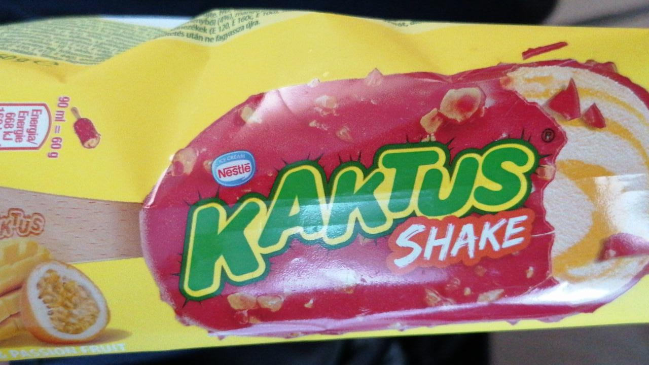 Fotografie - Kaktus shake mango passion fruit Nestlé