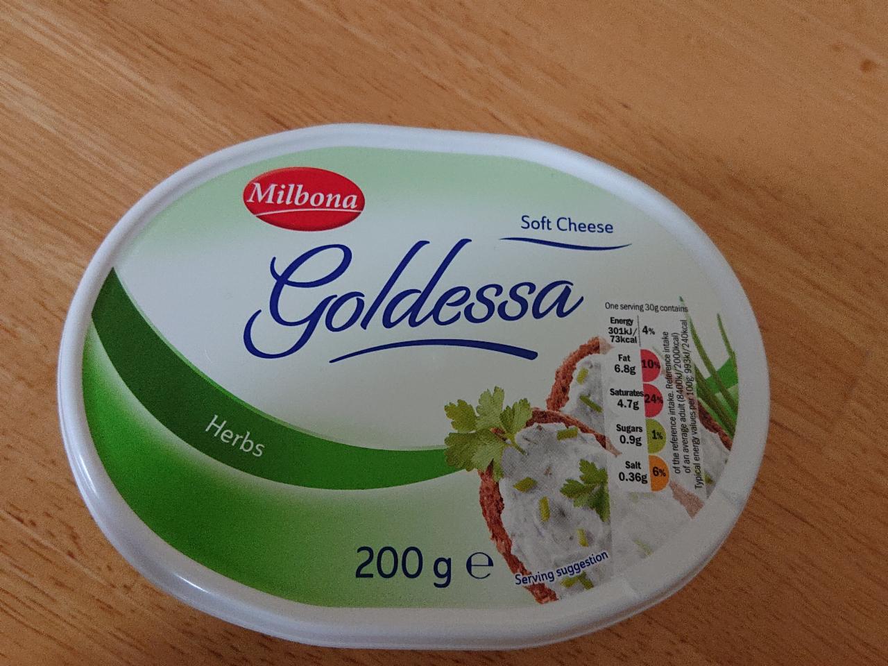 Fotografie - Milbona Goldessa Soft Cheese Herbs