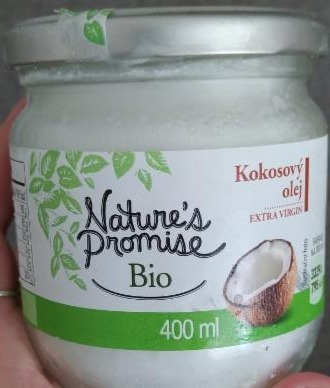 Fotografie - Bio Kokosový olej Extra Virgin Nature's Promise