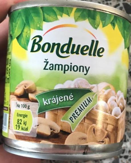 Fotografie - bonduelle šampiňóny premium krájané