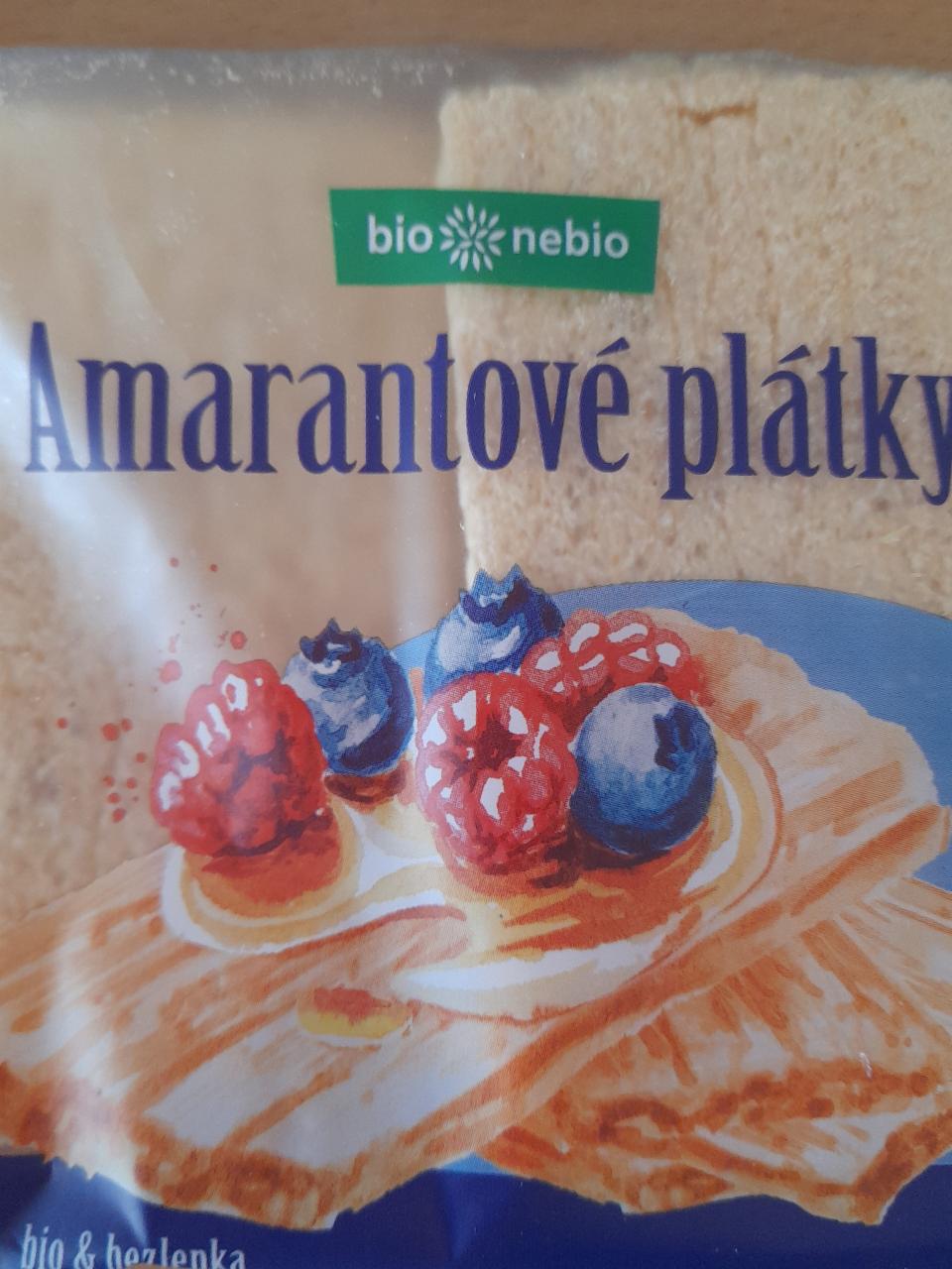 Fotografie - Amarantove platky Bio nebio