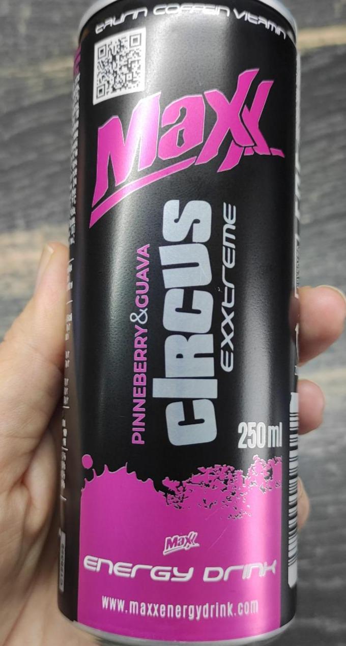 Fotografie - Pinneberry&Guava Circus exxtreme Energy drink Maxx