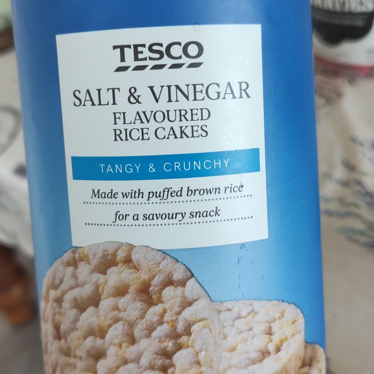 Fotografie - Salt & Vinegar Flavoured Rice Cakes Tesco
