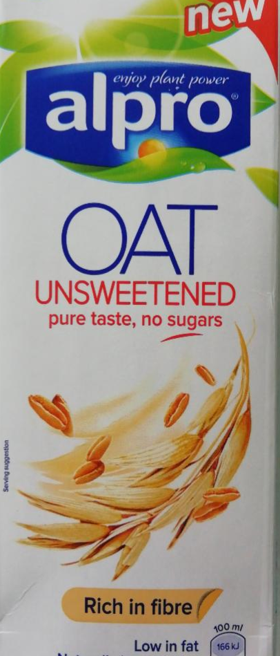 Fotografie - Alpro oat unsweetened