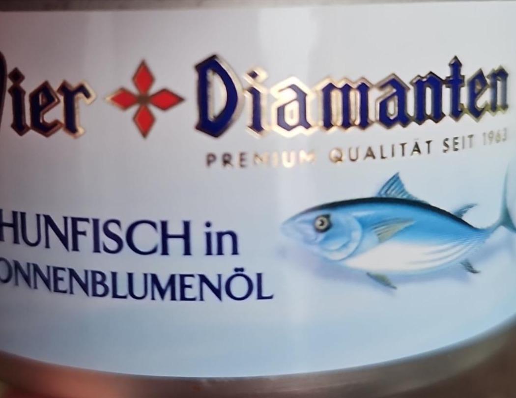 Fotografie - Thunfisch in Sonnenblumenöl Vier Diamanten