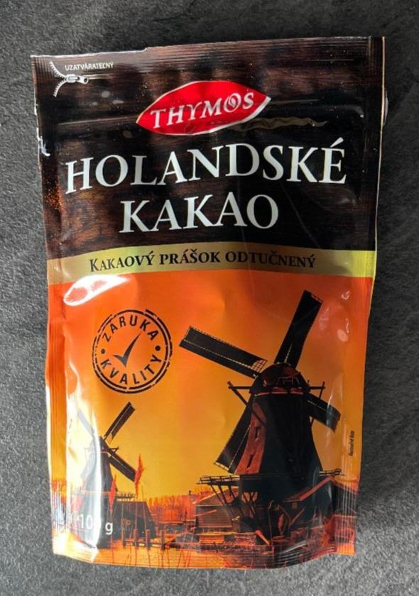 Fotografie - Holandské kakao Thymos kakaový prášok odtučnený