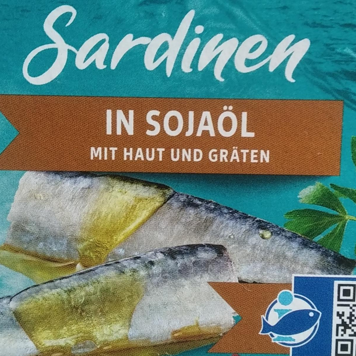 Fotografie - Sardinen in sojaöl Kaufland