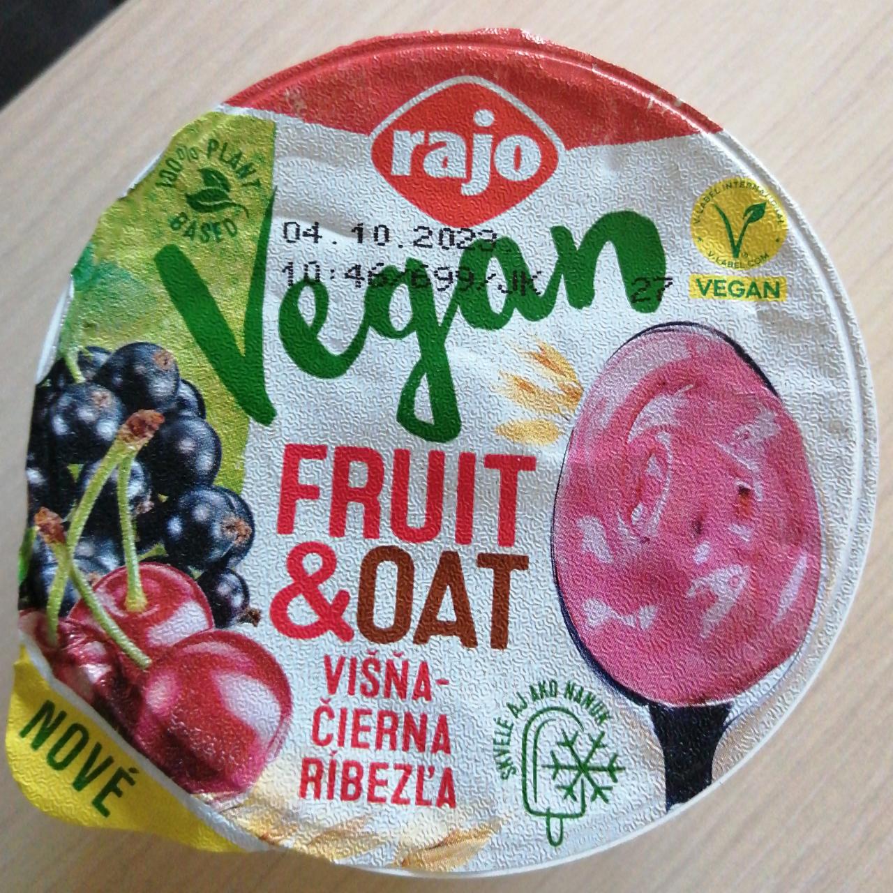 Fotografie - Vegan Fruit & Oat višňa - čierna ríbezľa Rajo