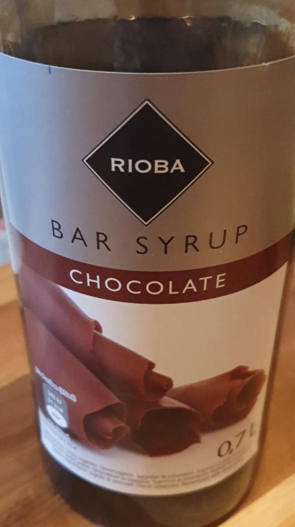 Fotografie - Bar syrup Chocolate Rioba