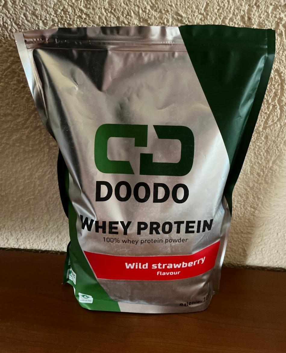 Fotografie - Whey Protein Wild strawberry flavour Doodo