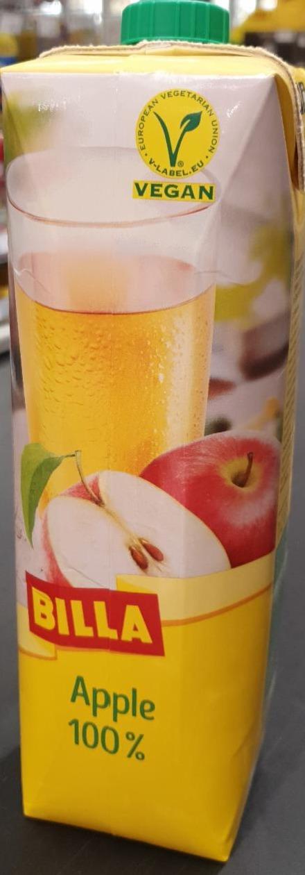 Fotografie - Billa Apple Juice 100%